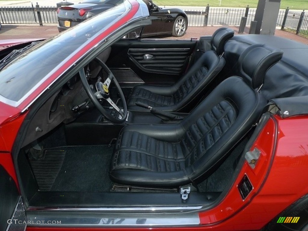 Black Interior 1973 Ferrari 365 GTB/4 Daytona Spider Scaglietti Conversion Photo #56472953