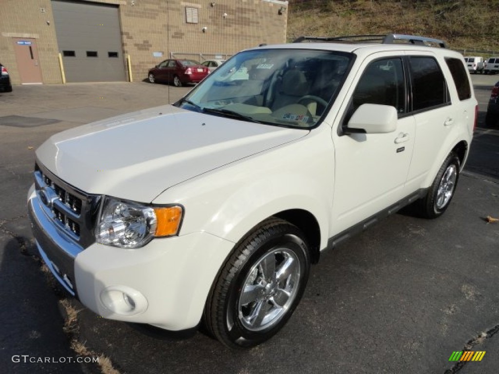 2012 Escape Limited 4WD - White Suede / Camel photo #5