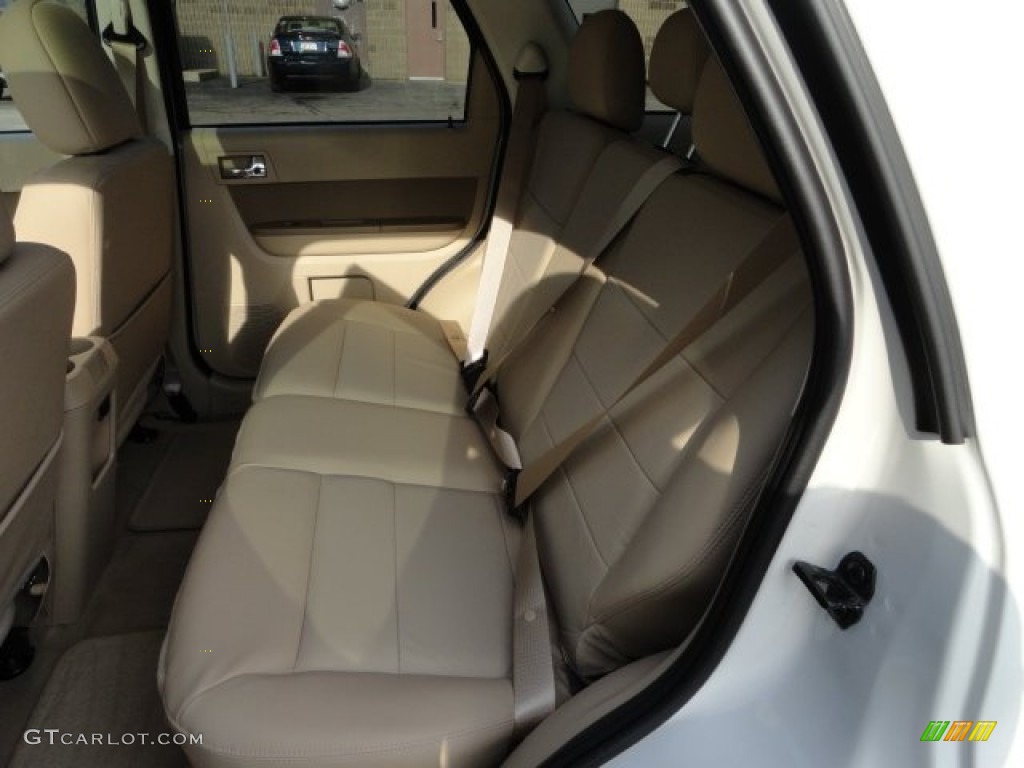 2012 Escape Limited 4WD - White Suede / Camel photo #9
