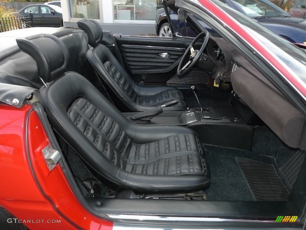 Black Interior 1973 Ferrari 365 GTB/4 Daytona Spider Scaglietti Conversion Photo #56473082