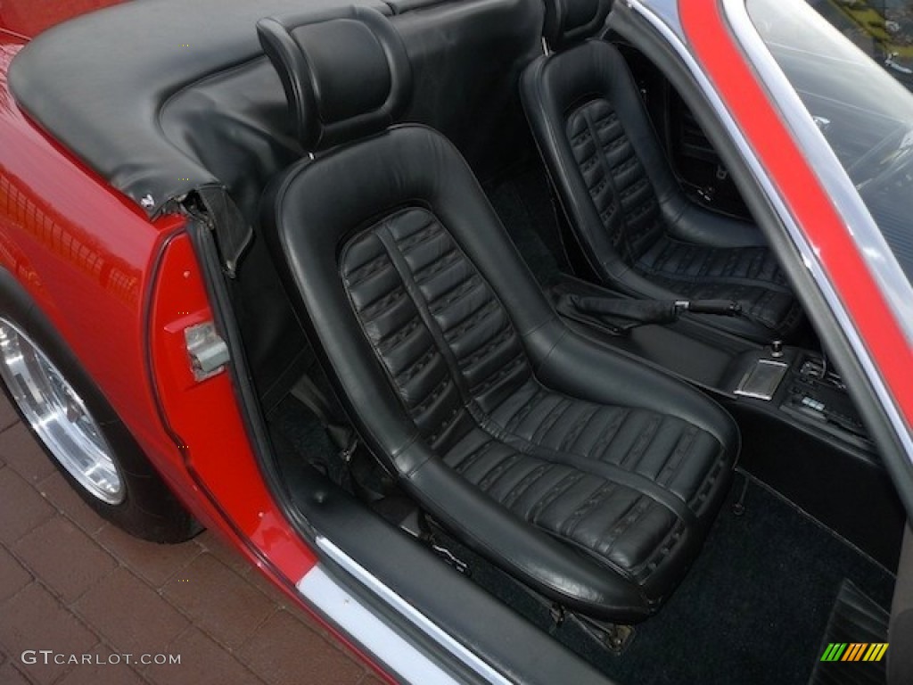 Black Interior 1973 Ferrari 365 GTB/4 Daytona Spider Scaglietti Conversion Photo #56473094
