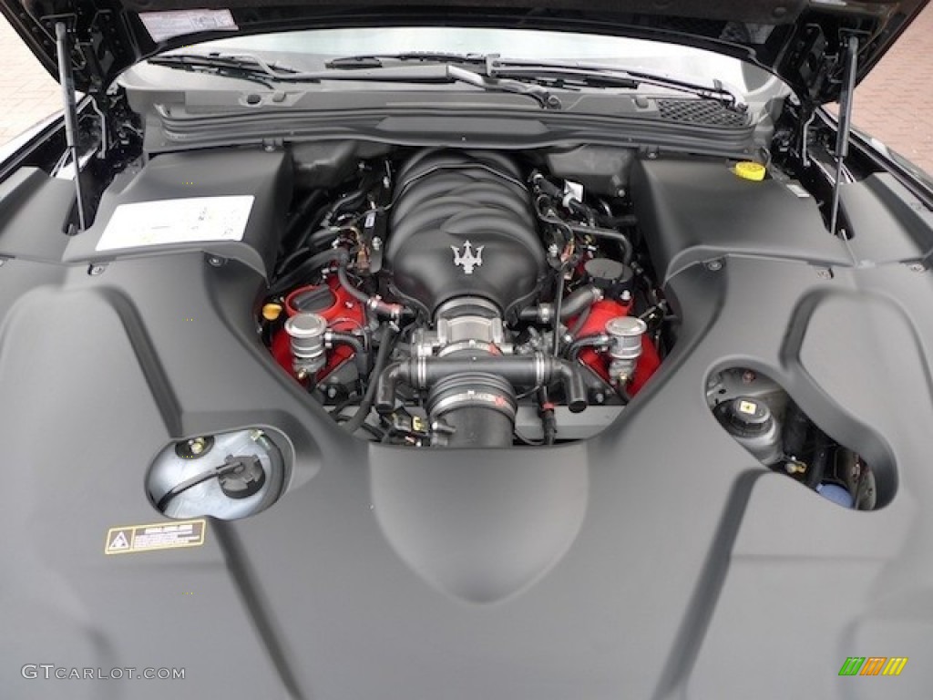 2012 Maserati GranTurismo S Automatic 4.7 Liter DOHC 32-Valve VVT V8 Engine Photo #56473145