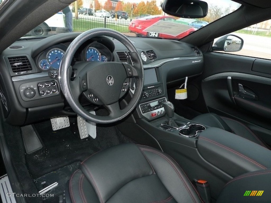 Nero Interior 2012 Maserati GranTurismo S Automatic Photo #56473253