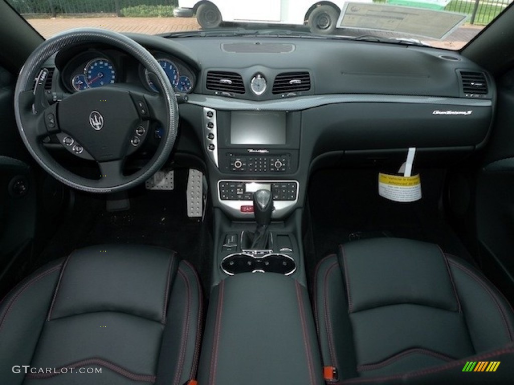 2012 Maserati GranTurismo S Automatic Nero Dashboard Photo #56473322
