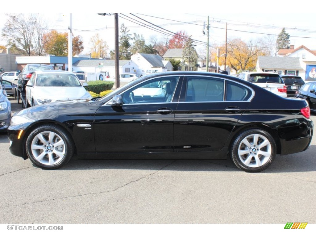 Jet Black 2011 BMW 5 Series 550i xDrive Sedan Exterior Photo #56474507
