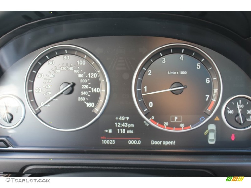 2011 BMW 5 Series 550i xDrive Sedan Gauges Photo #56474564