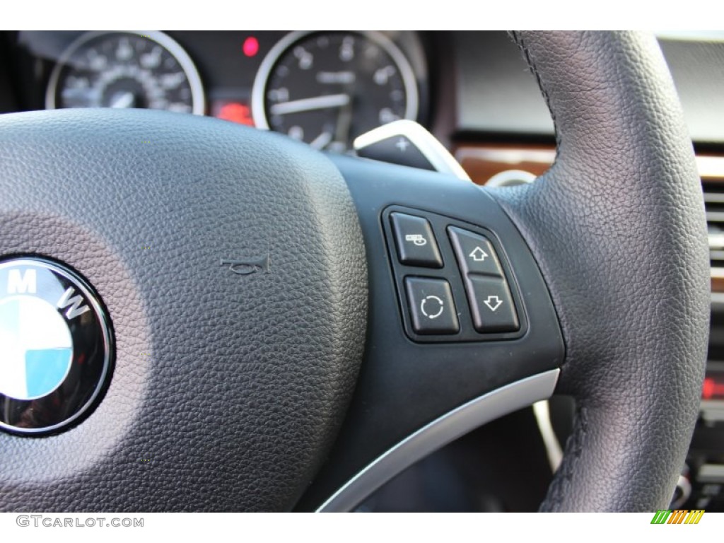 2011 3 Series 335d Sedan - Space Gray Metallic / Oyster/Black Dakota Leather photo #16