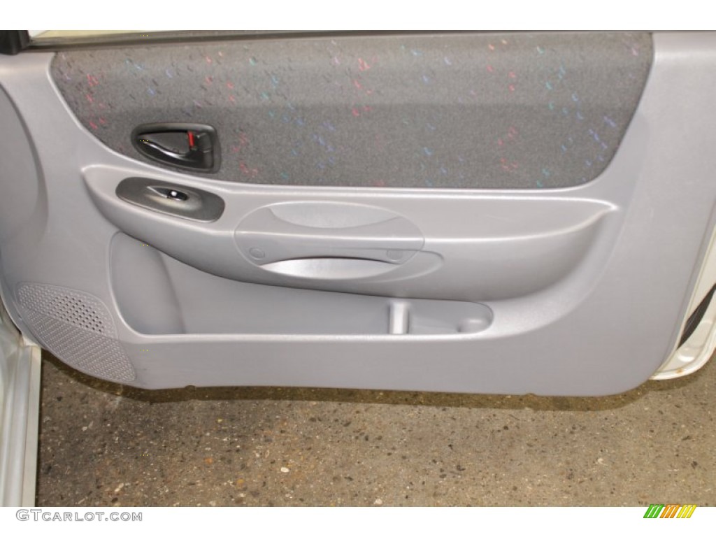 2004 Accent GT Coupe - Silver Mist / Gray photo #18