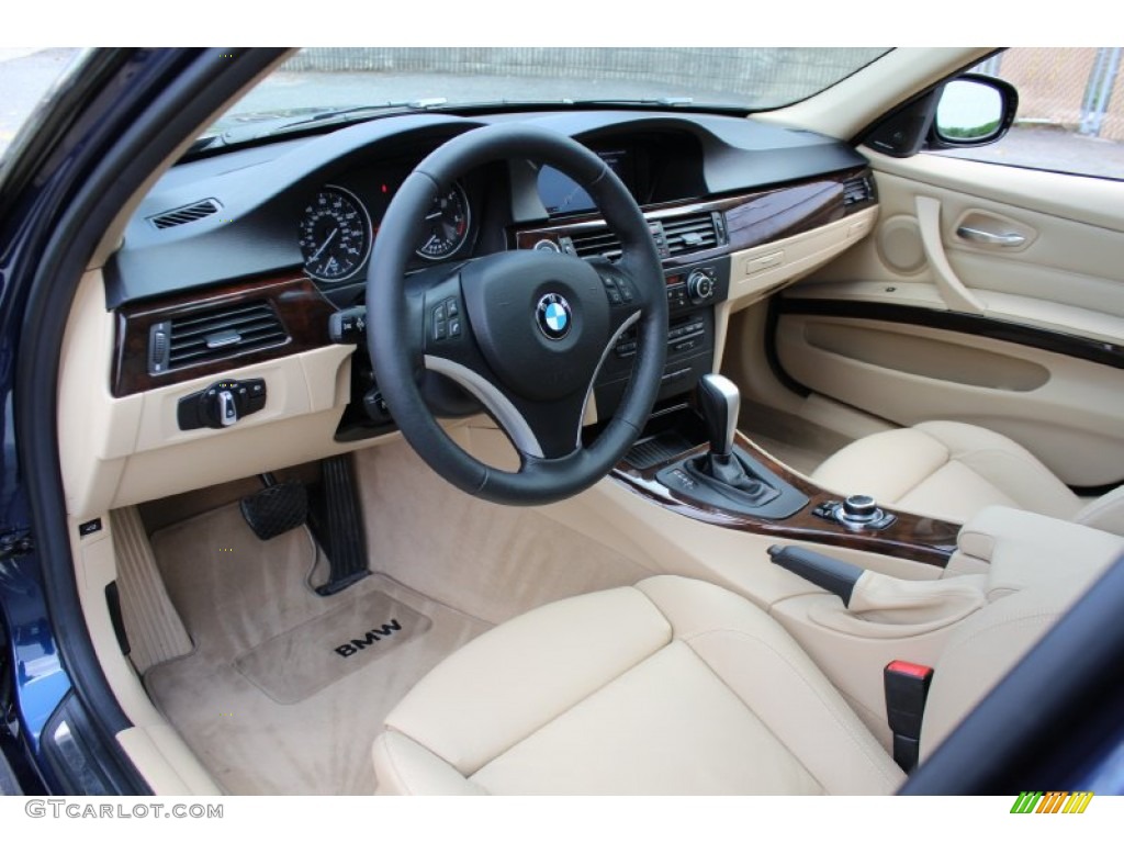 2011 3 Series 335d Sedan - Deep Sea Blue Metallic / Beige photo #10