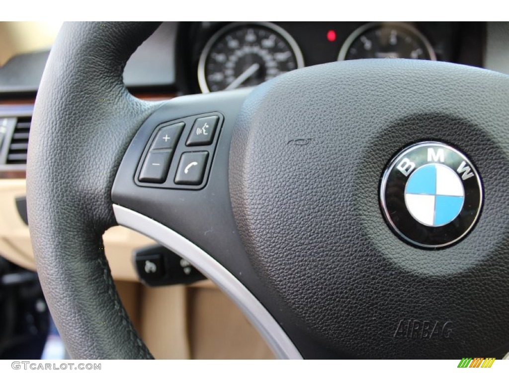 2011 3 Series 335d Sedan - Deep Sea Blue Metallic / Beige photo #17