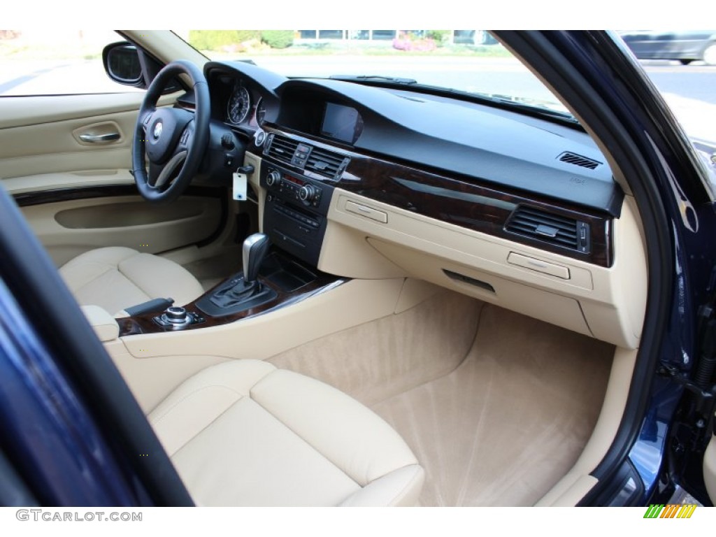 2011 3 Series 335d Sedan - Deep Sea Blue Metallic / Beige photo #26