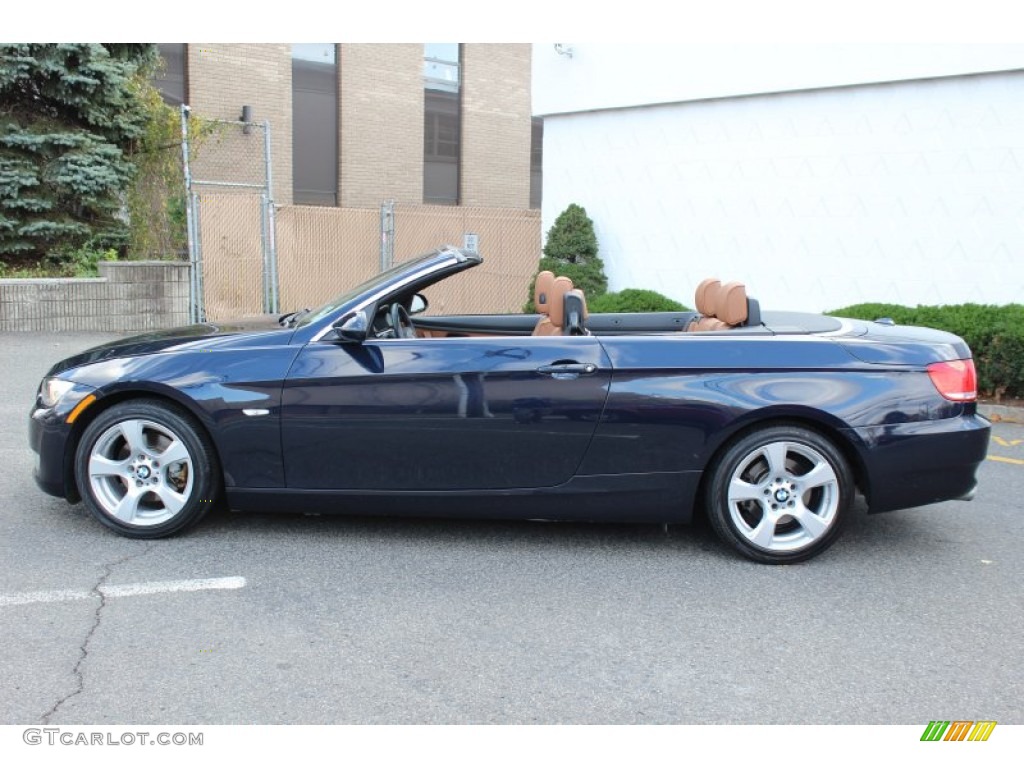 2009 3 Series 328i Convertible - Monaco Blue Metallic / Saddle Brown Dakota Leather photo #8