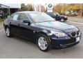 2009 Monaco Blue Metallic BMW 5 Series 528xi Sedan  photo #3