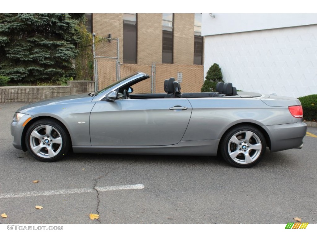 2009 3 Series 328i Convertible - Space Grey Metallic / Black photo #8