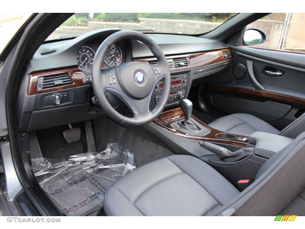 2009 3 Series 328i Convertible - Space Grey Metallic / Black photo #10