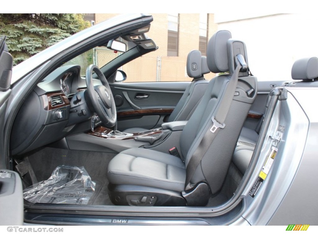 2009 3 Series 328i Convertible - Space Grey Metallic / Black photo #11