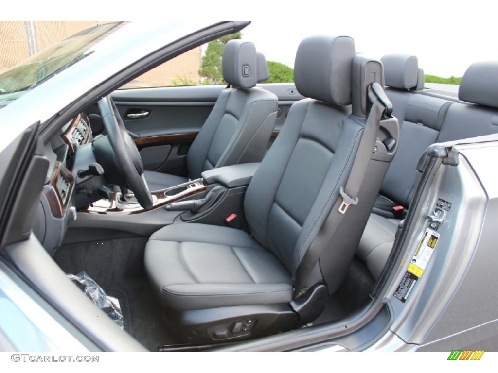 2009 3 Series 328i Convertible - Space Grey Metallic / Black photo #12