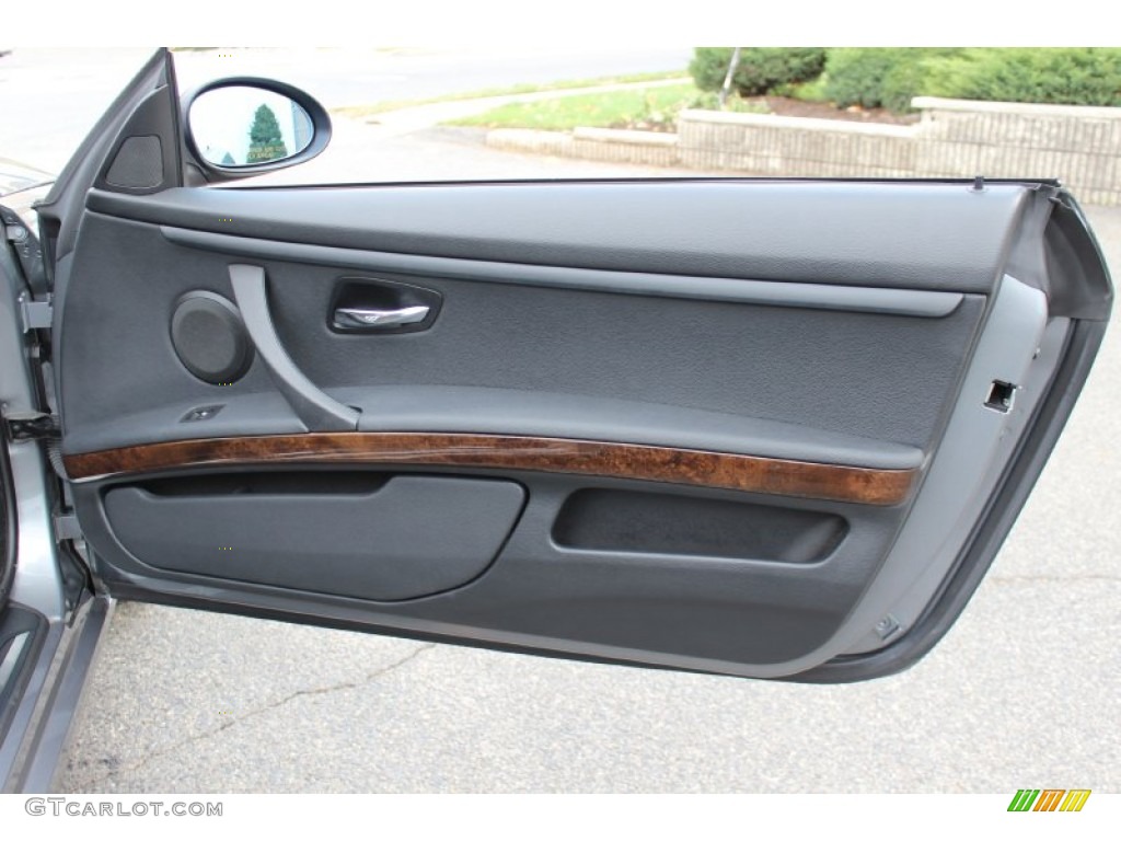 2009 3 Series 328i Convertible - Space Grey Metallic / Black photo #22