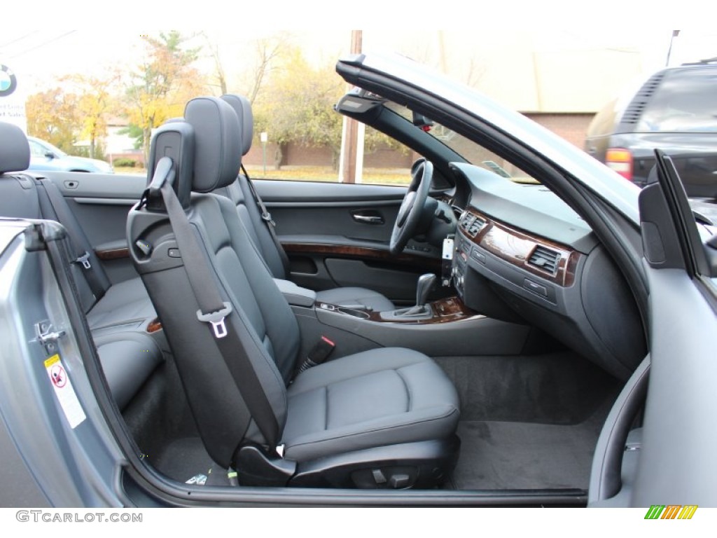 2009 3 Series 328i Convertible - Space Grey Metallic / Black photo #25