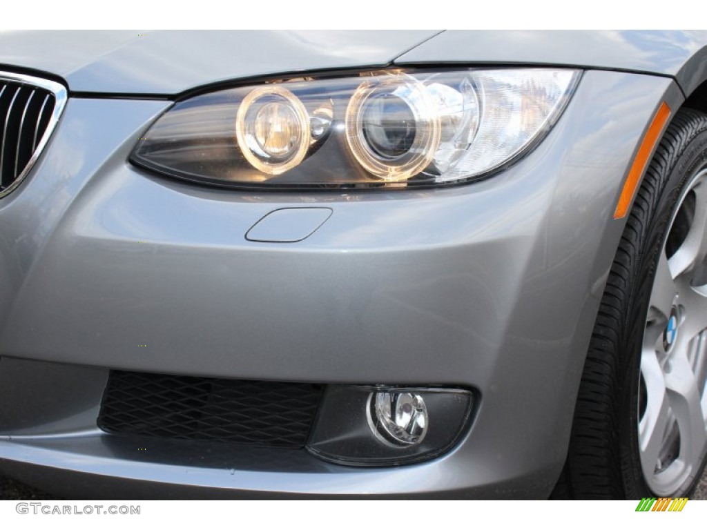 2009 3 Series 328i Convertible - Space Grey Metallic / Black photo #28