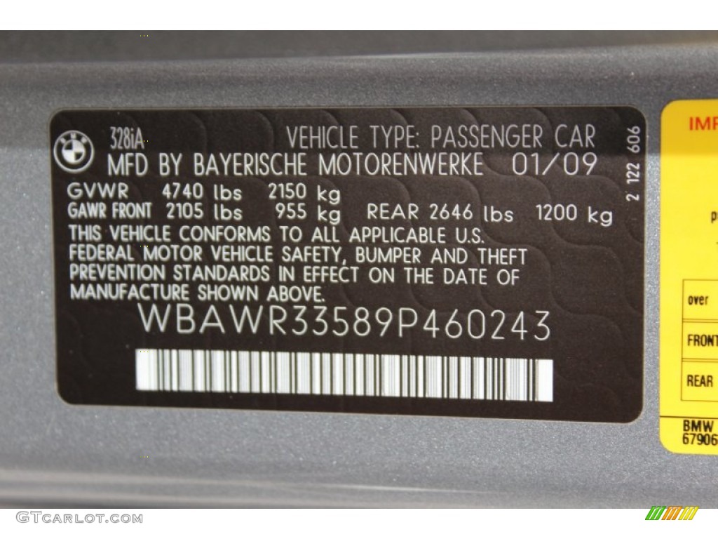 2009 3 Series 328i Convertible - Space Grey Metallic / Black photo #31