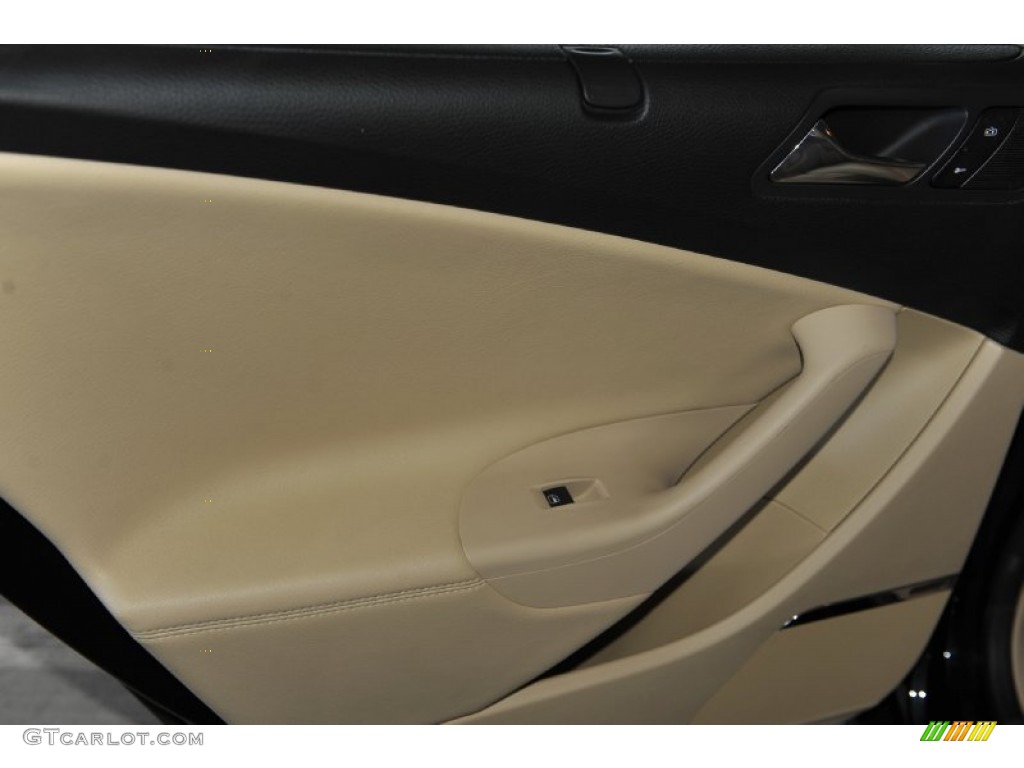 2007 Passat 3.6 Wagon - Deep Black / Pure Beige photo #36