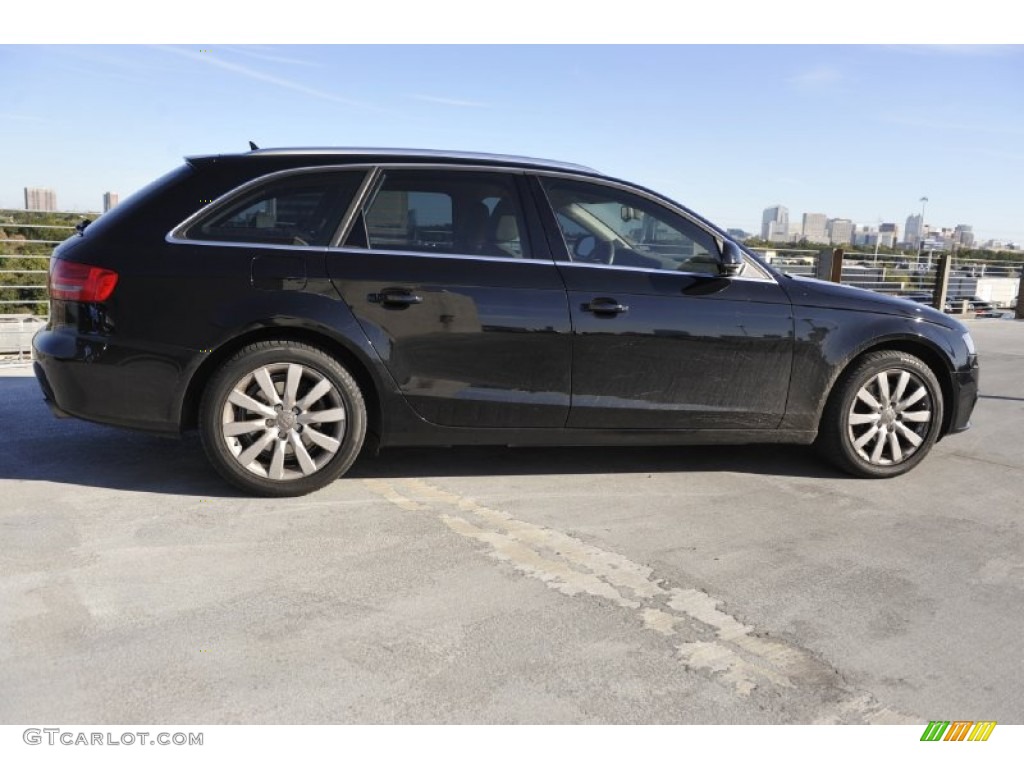 Brilliant Black 2009 Audi A4 2.0T quattro Avant Exterior Photo #56478596