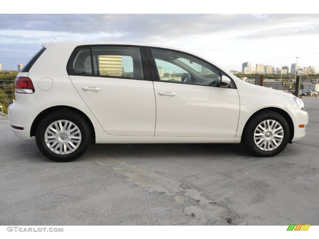 Candy White 2012 Volkswagen Golf 4 Door Exterior Photo #56478995