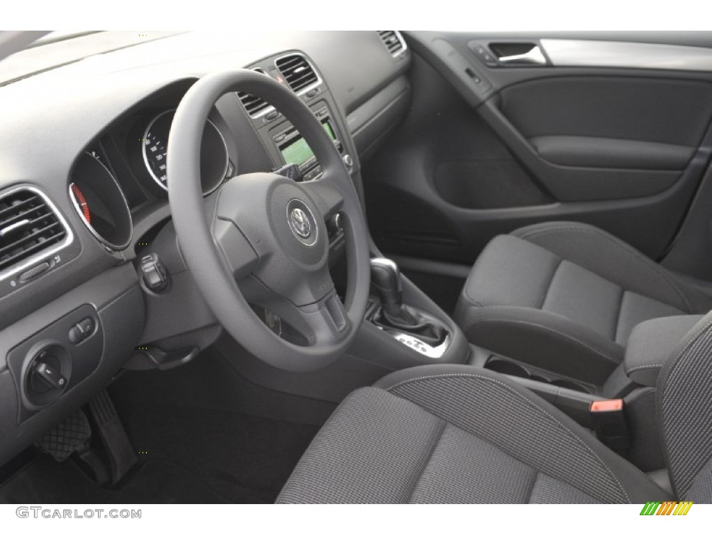 Titan Black Interior 2012 Volkswagen Golf 4 Door Photo #56479012