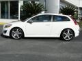 Ice White 2012 Volvo C30 T5 R-Design Exterior