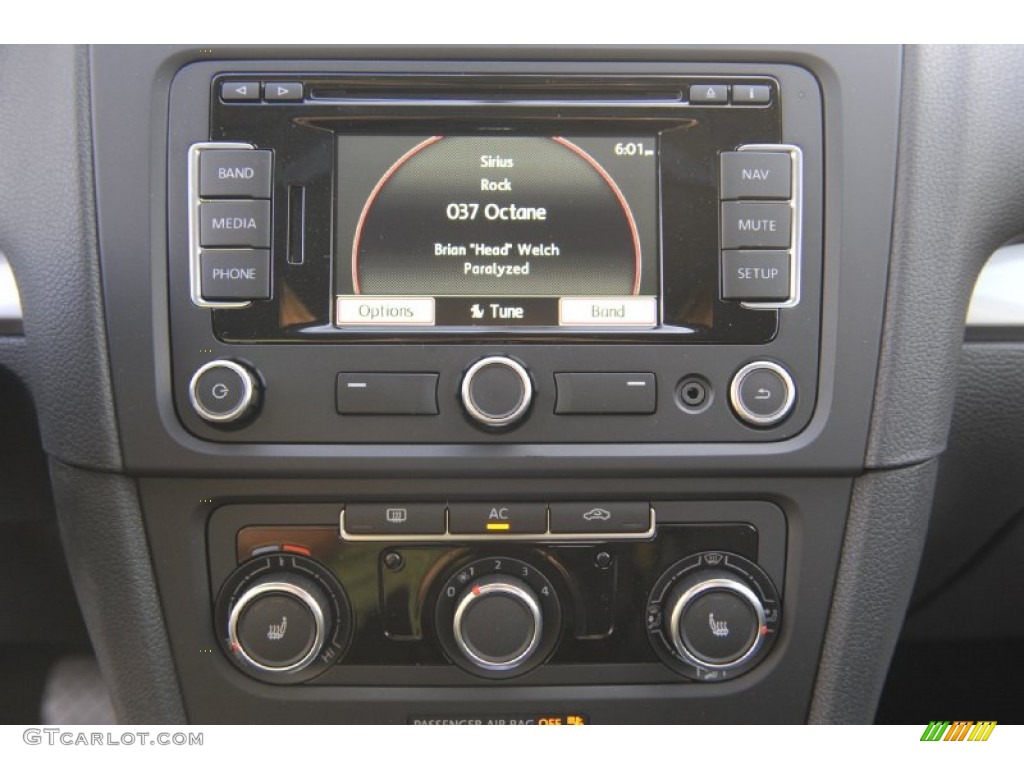 2012 Volkswagen Golf 4 Door TDI Controls Photo #56479581