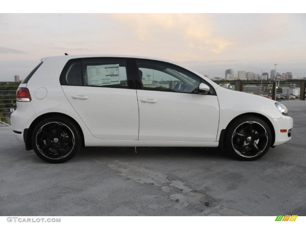 Candy White 2012 Volkswagen Golf 4 Door TDI Exterior Photo #56479773