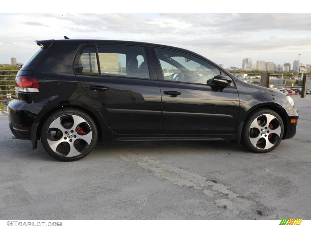 Deep Black Metallic 2012 Volkswagen GTI 4 Door Exterior Photo #56479956