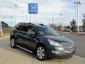 2009 Cyber Gray Metallic Chevrolet Traverse LTZ  photo #2