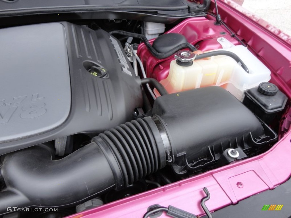 2010 Dodge Challenger R/T Classic Furious Fuchsia Edition 5.7 Liter HEMI OHV 16-Valve MDS VVT V8 Engine Photo #56480712