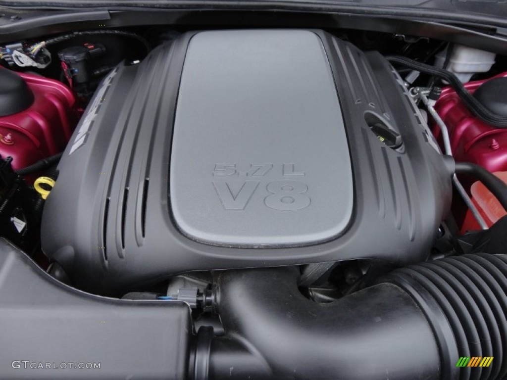 2010 Dodge Challenger R/T Classic Furious Fuchsia Edition 5.7 Liter HEMI OHV 16-Valve MDS VVT V8 Engine Photo #56480718