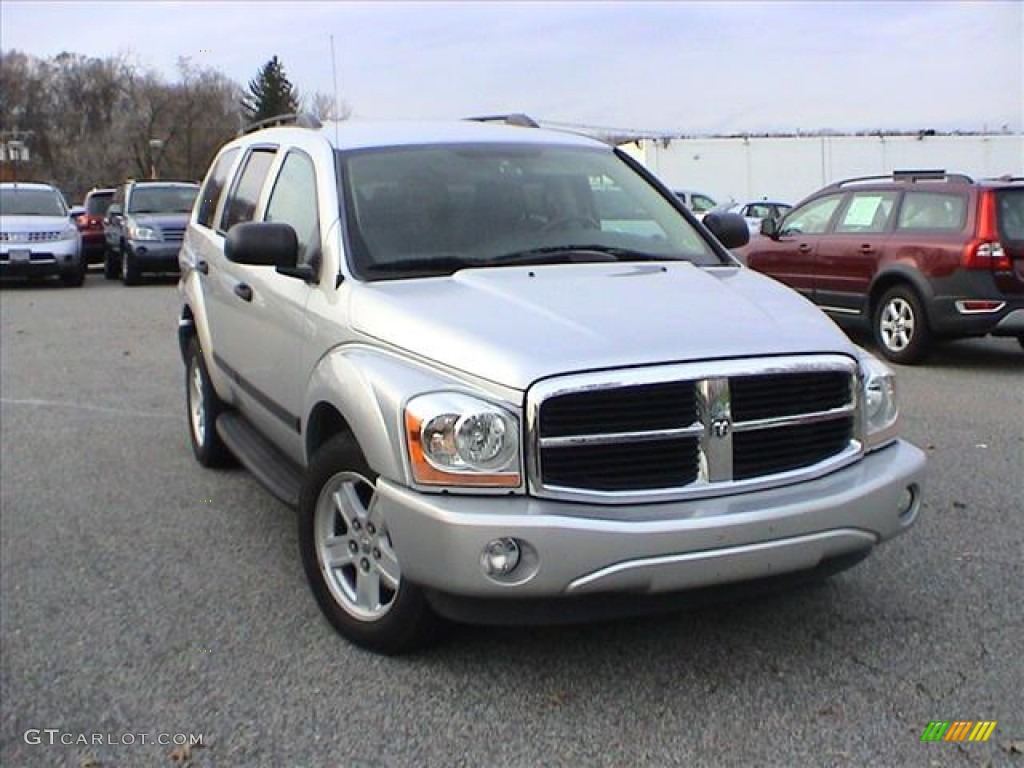 Bright Silver Metallic Dodge Durango