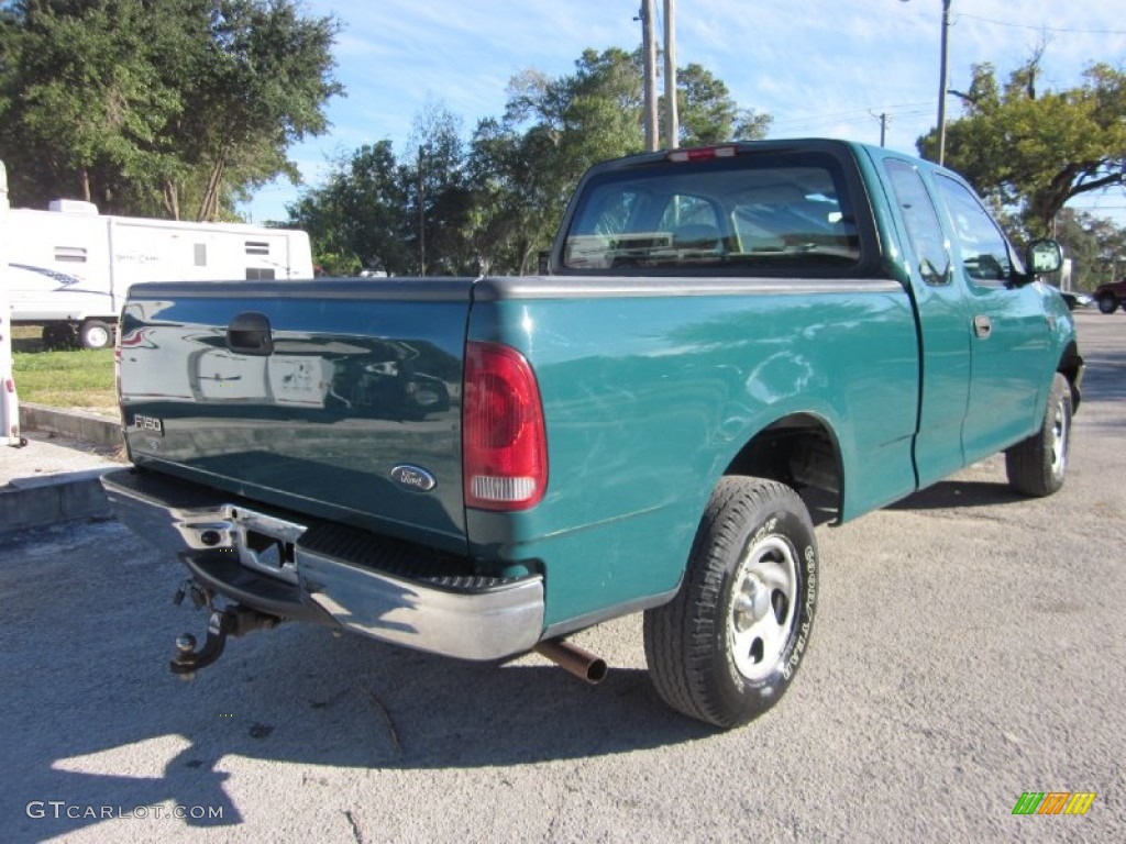 Fleet Green 2004 Ford F150 XL Heritage SuperCab 4x4 Exterior Photo #56481769