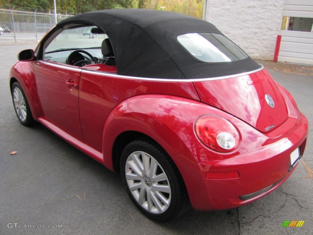 2008 New Beetle SE Convertible - Salsa Red / Black photo #21