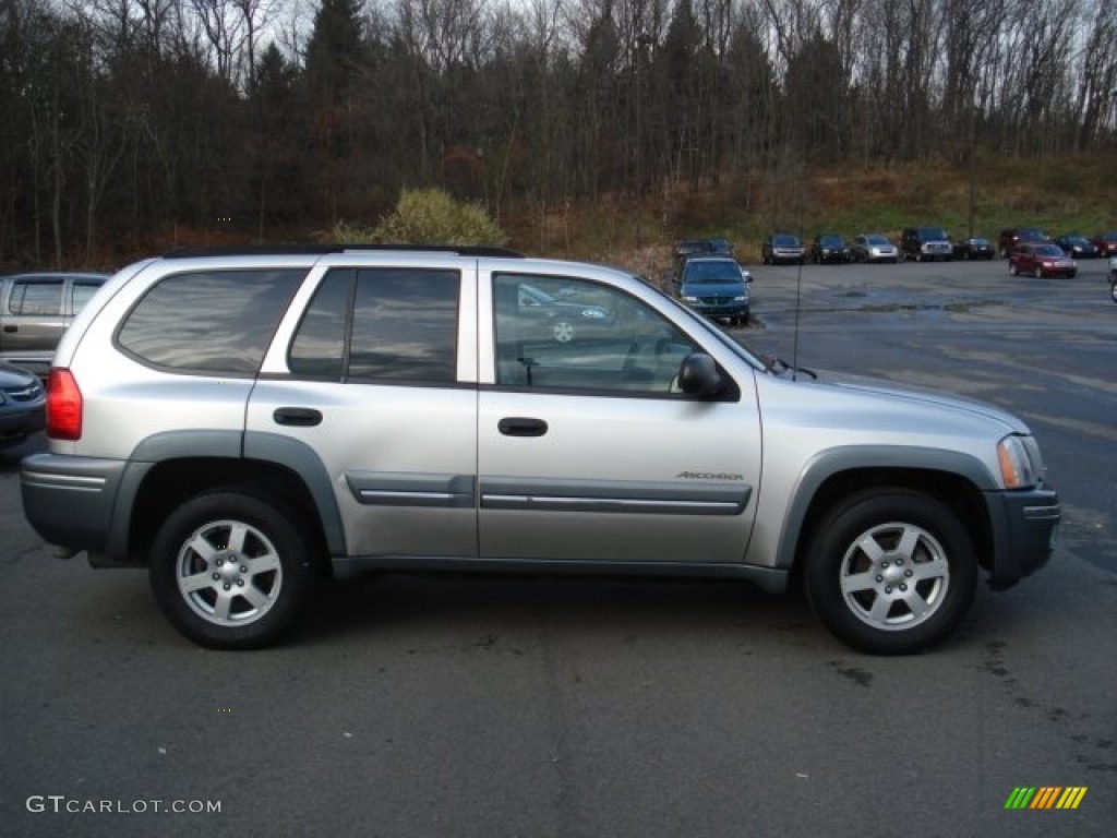 2004 Ascender S 4x4 - Mineral Silver Metallic / Pewter photo #5