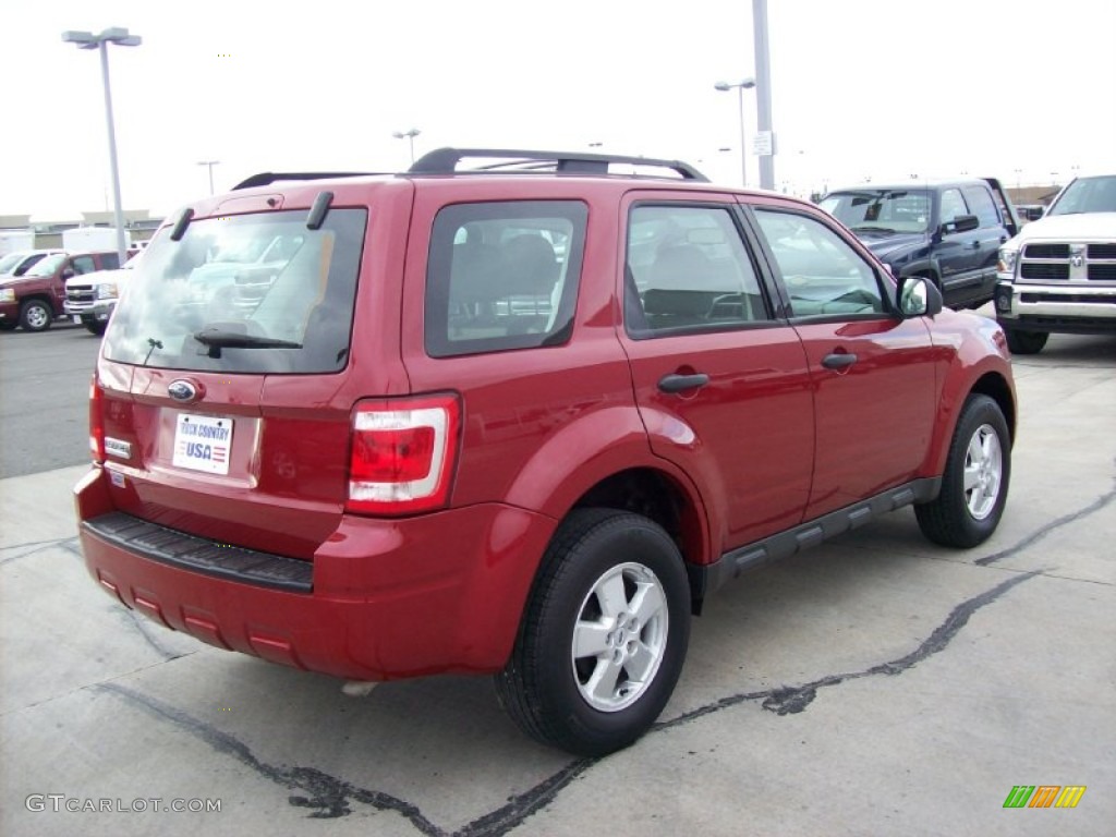 2009 Escape XLS - Sangria Red Metallic / Charcoal photo #19