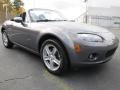 2008 Galaxy Gray Mica Mazda MX-5 Miata Roadster  photo #7