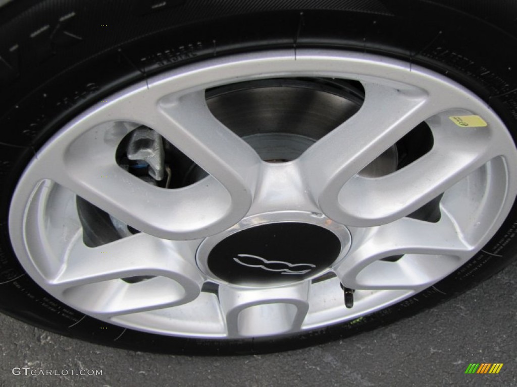 2012 Fiat 500 Pink Ribbon Limited Edition Wheel Photo #56482995