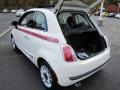 2012 Bianco (White) Fiat 500 Pink Ribbon Limited Edition  photo #7