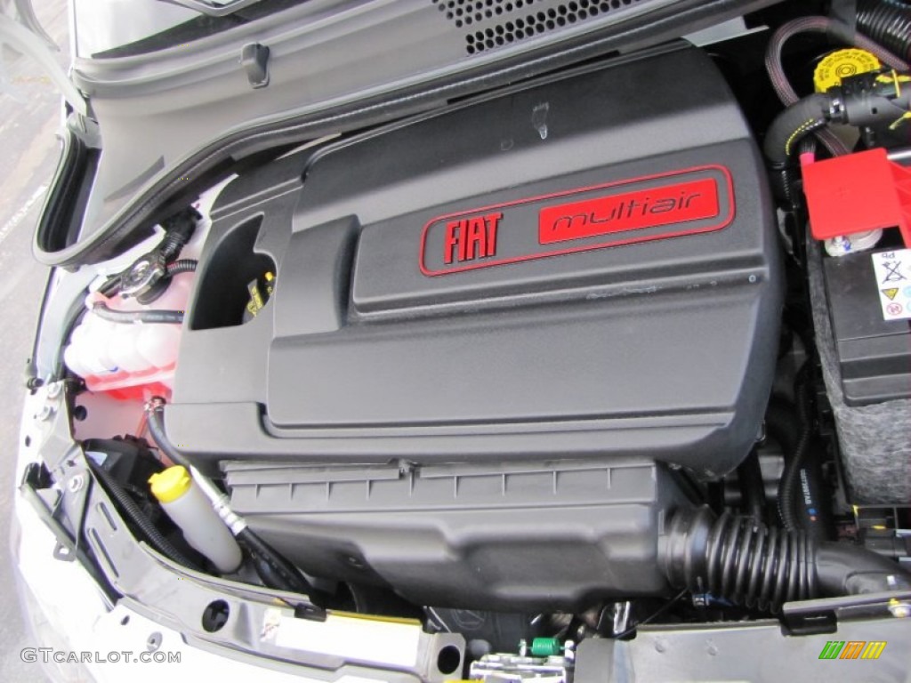 2012 Fiat 500 Pink Ribbon Limited Edition 1.4 Liter SOHC 16-Valve MultiAir 4 Cylinder Engine Photo #56483064