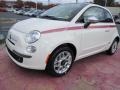 2012 Bianco (White) Fiat 500 Pink Ribbon Limited Edition  photo #1