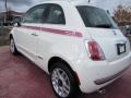 2012 Bianco (White) Fiat 500 Pink Ribbon Limited Edition  photo #2