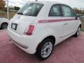 2012 Bianco (White) Fiat 500 Pink Ribbon Limited Edition  photo #3