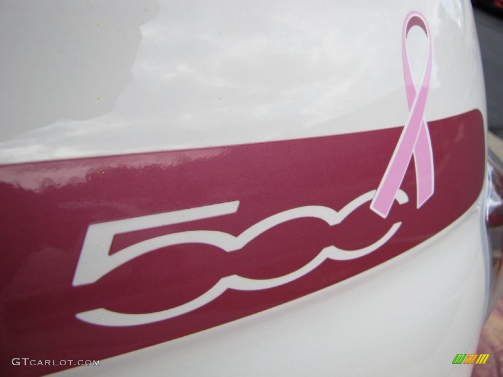 2012 Fiat 500 Pink Ribbon Limited Edition Marks and Logos Photo #56483136