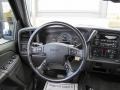 Dark Pewter 2004 GMC Sierra 2500HD SLE Extended Cab 4x4 Steering Wheel